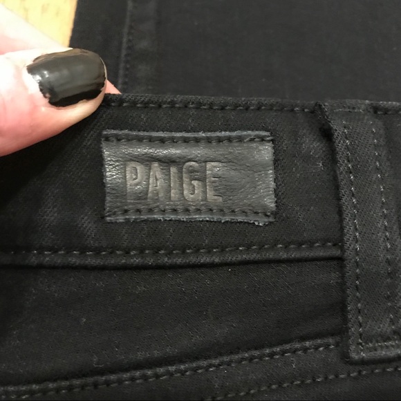 Paige Verdugo Ankle Jeans in black distressed - Picture 8 of 9